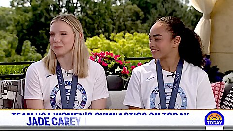 Jade Carey and Hezly Rivera talk winning gold in Paris News