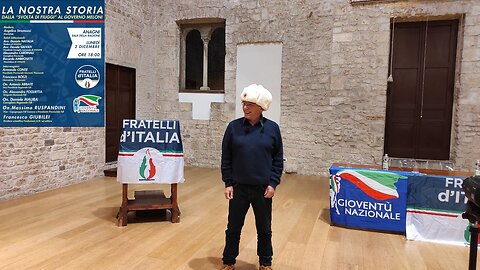 Un "povero comunista" nella sala della Ragione di Anagni - 3 dicembre 2024