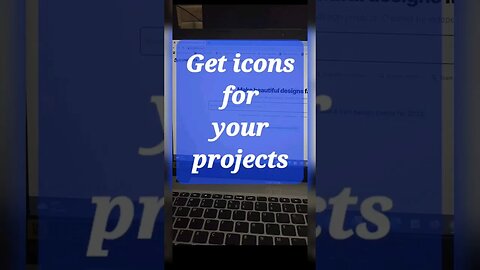 Get icons for your projects #shorts #youtubeshorts