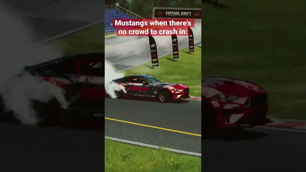 Mustang Drivers Be Like🤣#shorts #drift #drifting #simracing #gaming #racing #simracing #mustang #vr