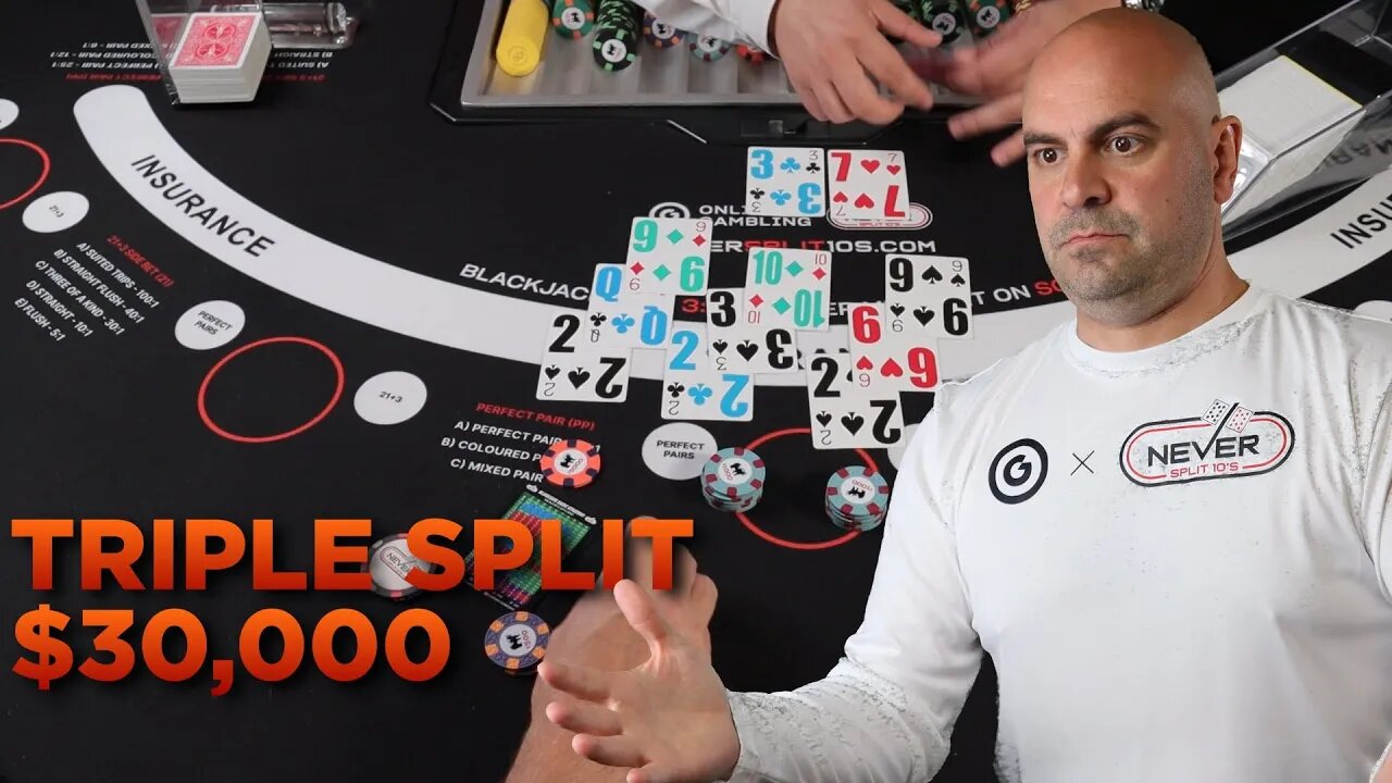 $30,000 Christmas Miracle Blackjack Split - E227