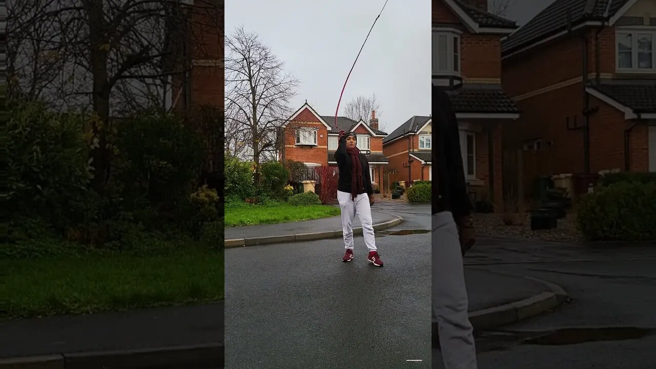 Bullwhip cracking girl #shorts