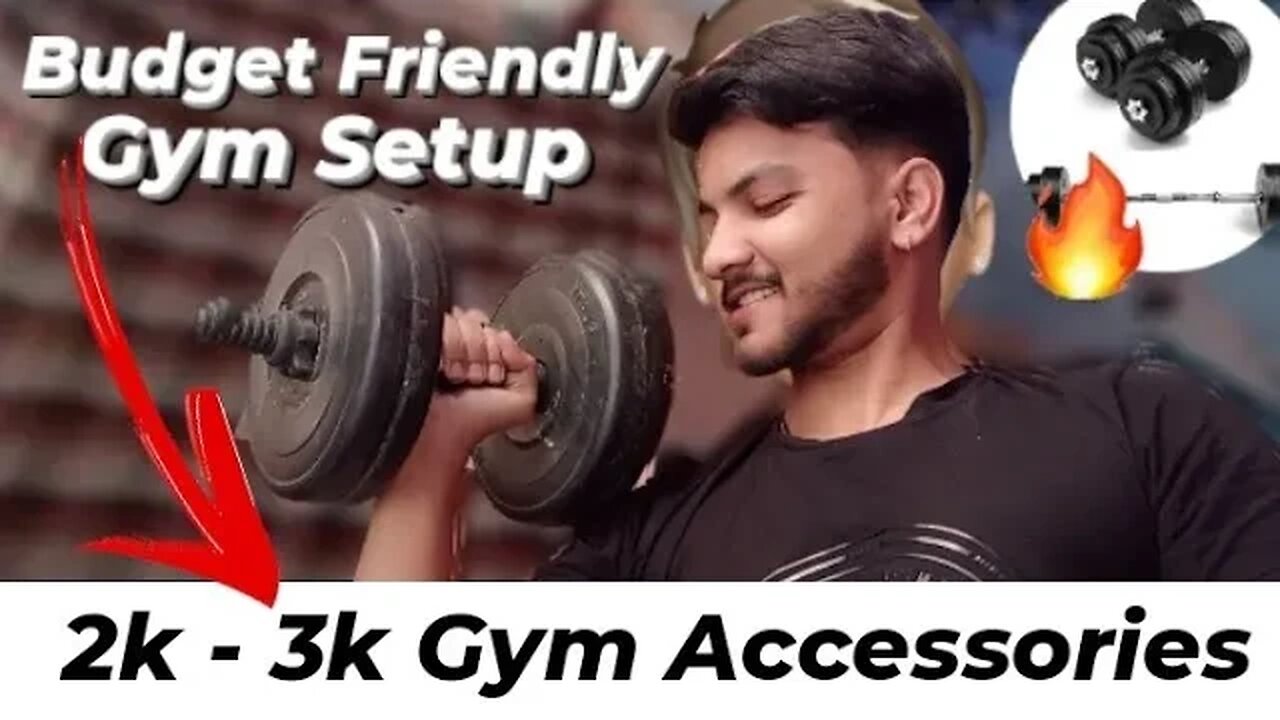 Budget Friendly Gym Setup 🔥