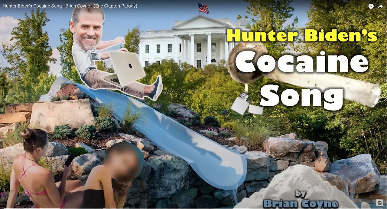 Hunter Biden's Cocaine Song - Brian Coyne - (Eric Clapton Parody)