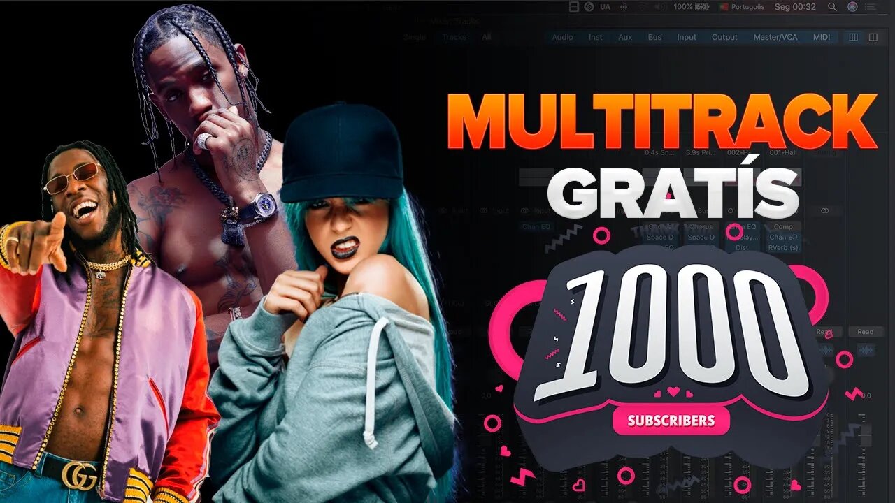 TRAP - RAP - R&B - FUNK DOWNLOAD GRATÍS MULTITRACKS PARA MIXAGEM