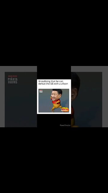 Xi celebrates his victory by balloon #balloon #china #biden #cnn #fox # #maga #memes #shorts #news