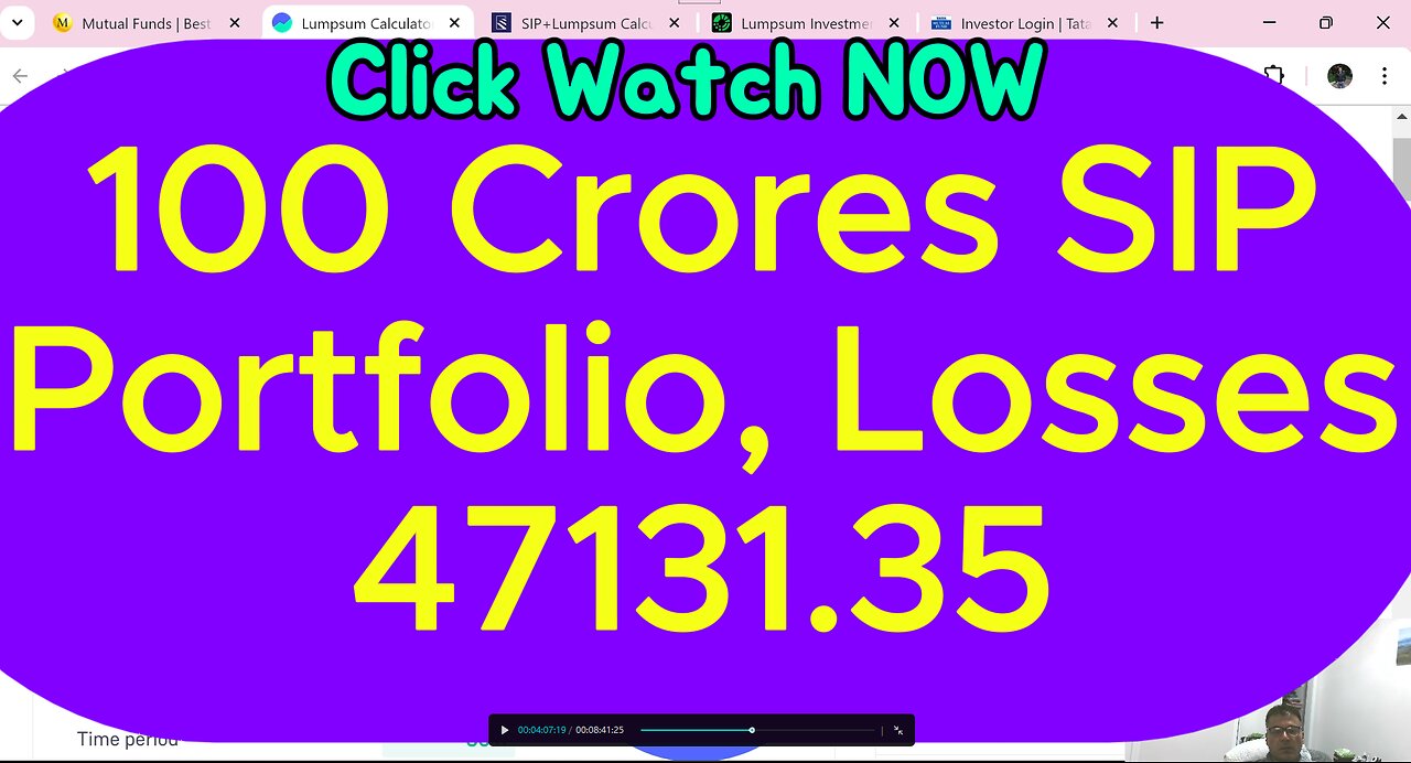 100 Portfolio How To Build Wealth Like This Investing In SIP Mutual Funds Losses in Motilal Oswal