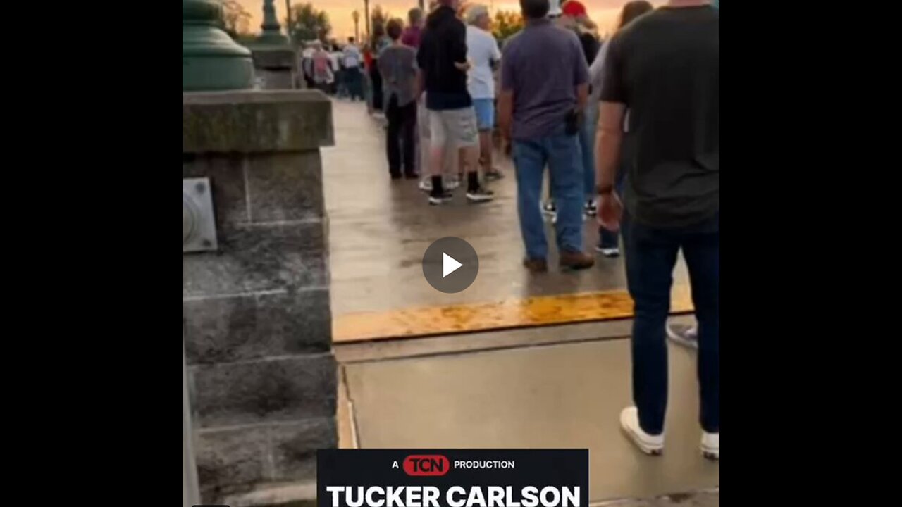 Massive crowd for Tucker in PA. Soooo glad he’s on our side.