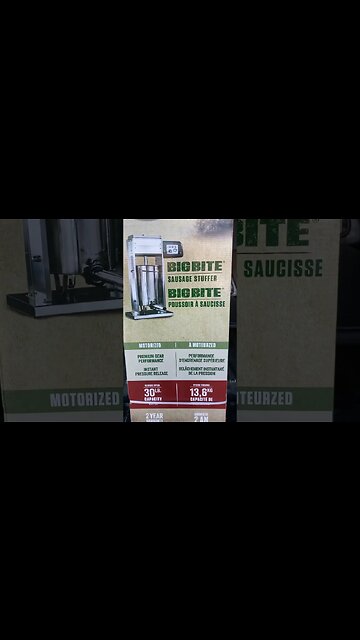 New 30LB sausage stuffer! #shorts