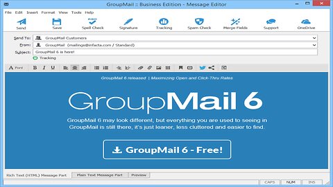 📧 GroupMail by Infacta : A Robust Email Marketing Solution for Businesses!