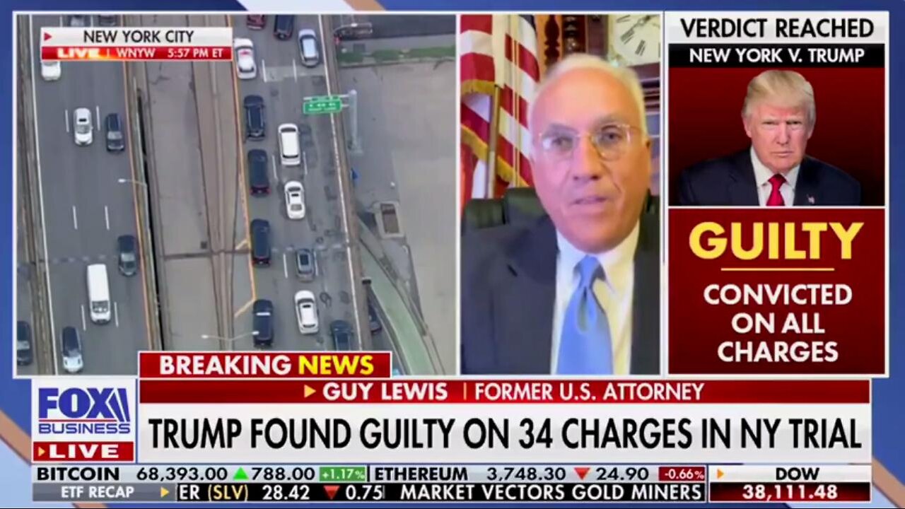 Former U.S. Attorney Goes NUCLEAR Over Guilty Verdict in President Trump Case