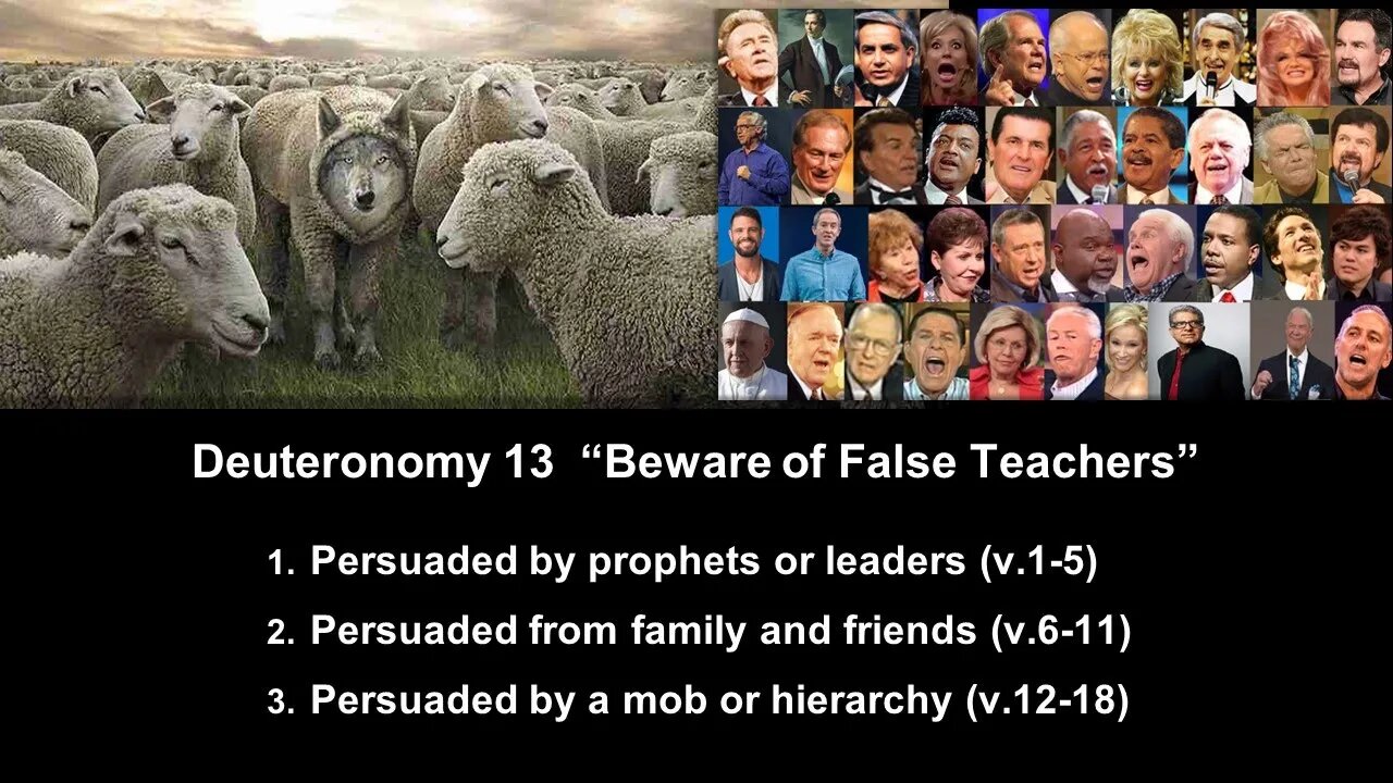 Deuteronomy 13 “Beware of False Teachers” - Calvary Chapel Fergus Falls