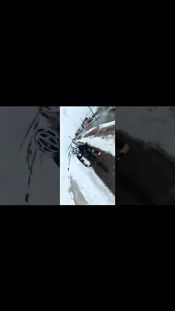 Fat Biking in the Winter 🚲 #fatbike #bike