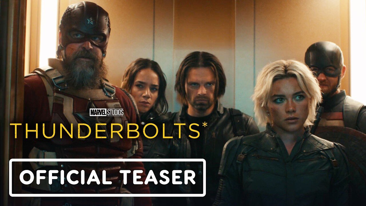 Thunderbolts* - Official Teaser Trailer (2025) Florence Pugh, Sebastian Stan, David Harbour