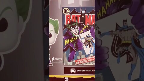 Joker Funko Comic Cover #funkopop #funkocommunity #shorts #sub #dccomics #darkknight #joker #dcfan