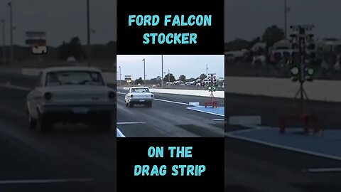 Ford Falcon on the Drag Strip! #shorts