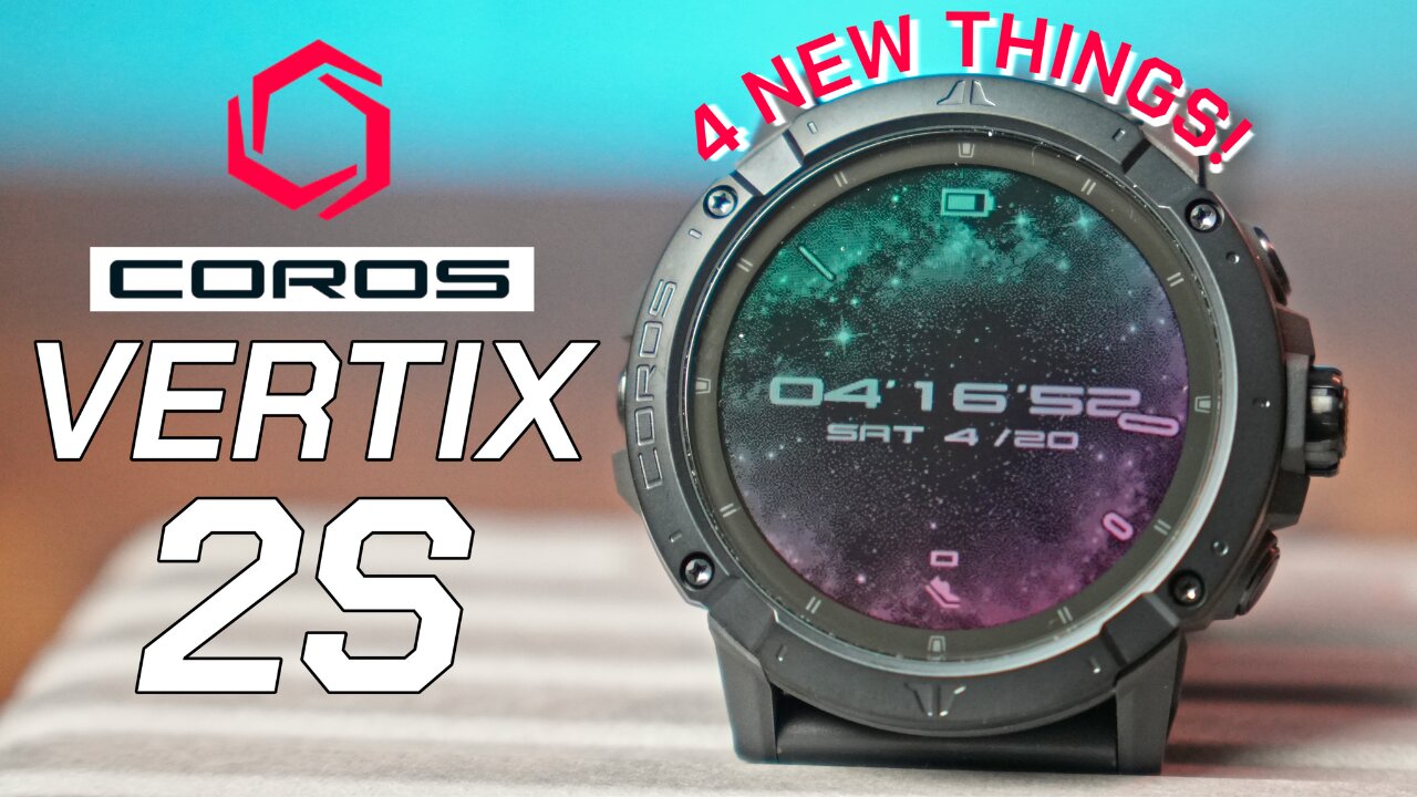 COROS VERTIX 2S / NEW HR Sensor, GPS Antenna, and more!