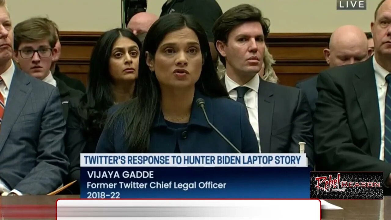 Vijaya Gadde Former Twitter Chief Legal Officer Opening Statement