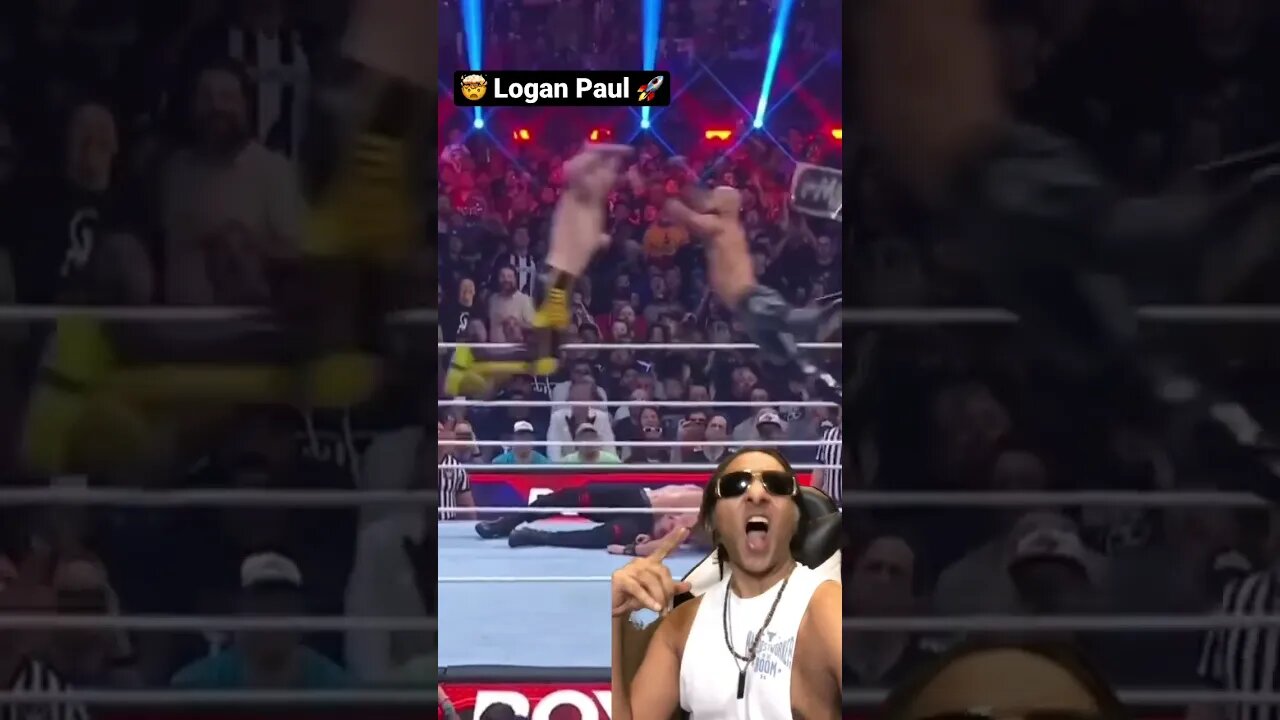 😁Logan Paul Super Jump Royal Rumble WWE Wrestling #loganpaul #jump #nftarttalk