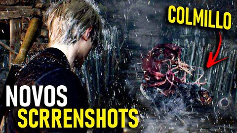 PLAGAS, LOBOS e NOVO INIMIGO REVELADO no RE4 REMAKE
