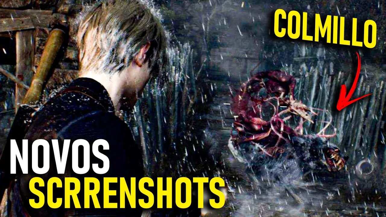 PLAGAS, LOBOS e NOVO INIMIGO REVELADO no RE4 REMAKE