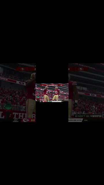 Madden 23 49ers Break Big Run #shorts