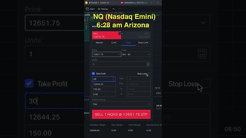 +$280 in 2 SECONDS! Trading the (NQ Mini) Nasdaq UPDATE #trading #stocks #traderslab