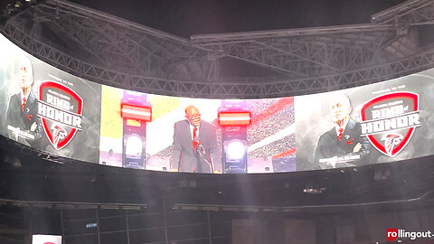 Samuel L. Jackson inducts Arthur Blank into Atlanta Falcons' Ring of Honor