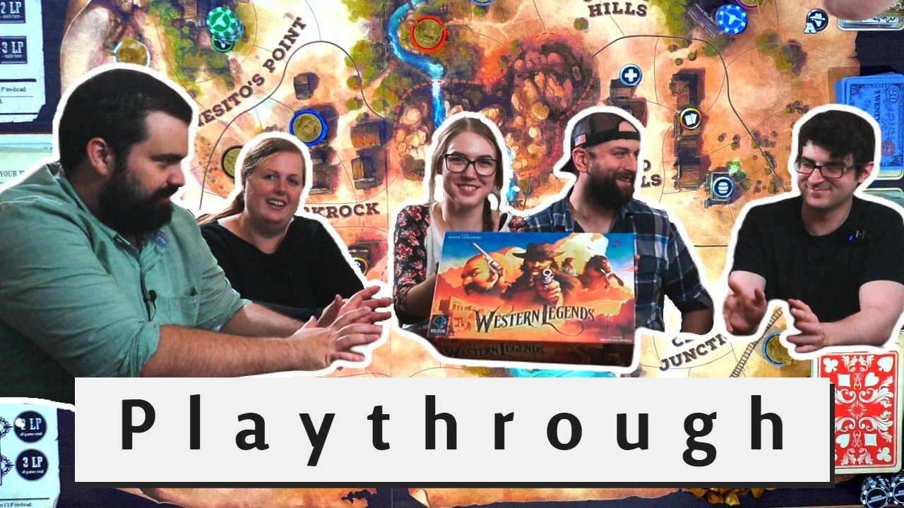 Western Legends: Part 1 Playthrough: Board Game Knights of the Round Table