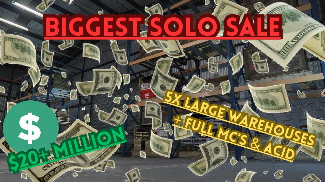 I Tried The BIGGEST Solo Sale in GTA 5 Online EVER
