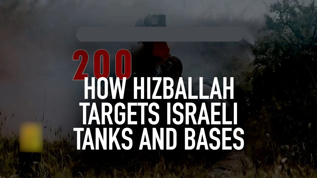 ►🚨▶◾️⚡️⚡️🇮🇱⚔️🇵🇸 How Hizballah targets Israeli tanks and bases, with Jon Elmer