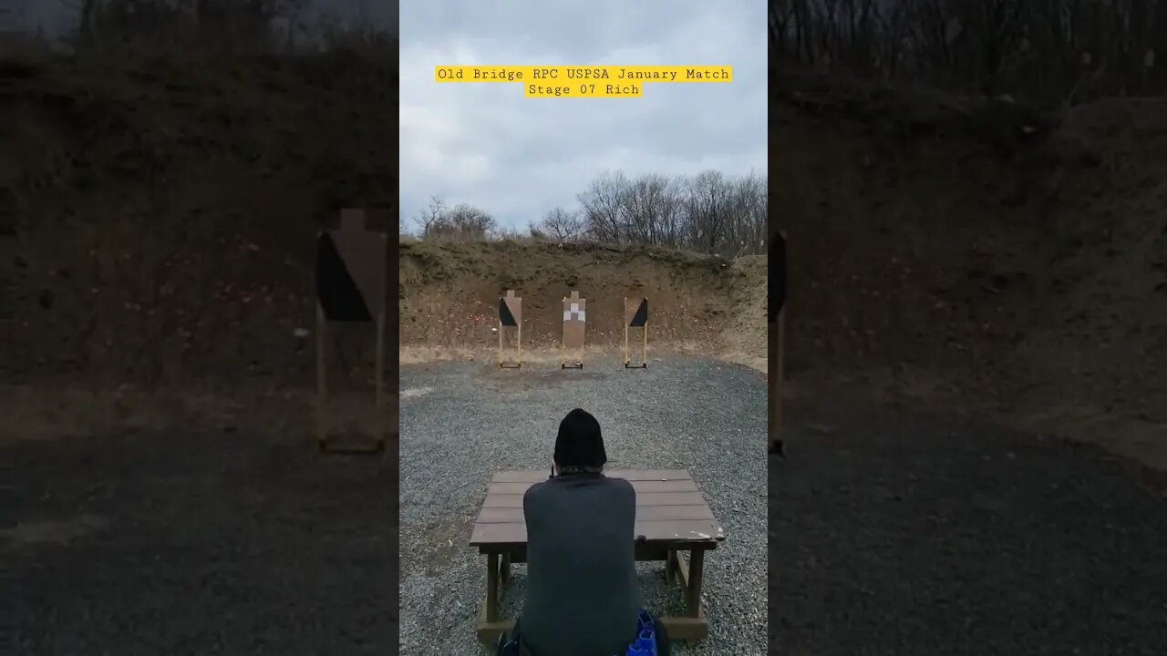 🤯🫡OBRPC #uspsa January Match Stage 07 Rich #unloadshowclear #ipsc