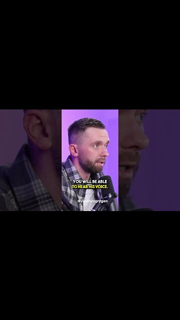 When you lower ⬇️ the noise you’ll be able to hear👂His voice!