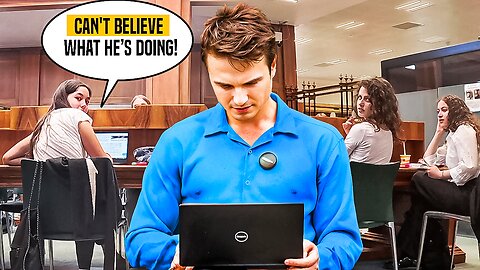Pervert Watching P**n In Public Spaces (SHOCKING)