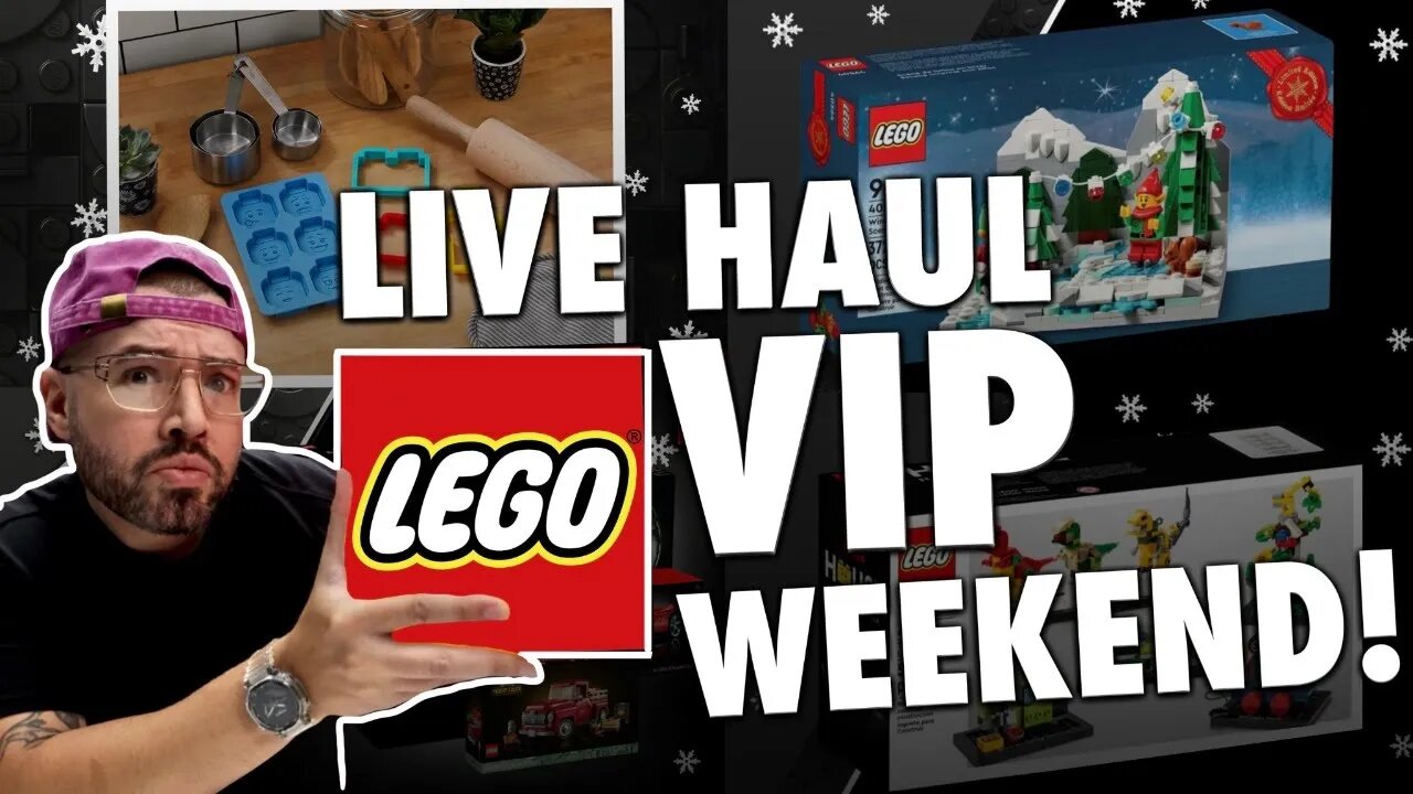 LIVE LEGO VIP Weekend Haul! Stacking LEGO Deals!