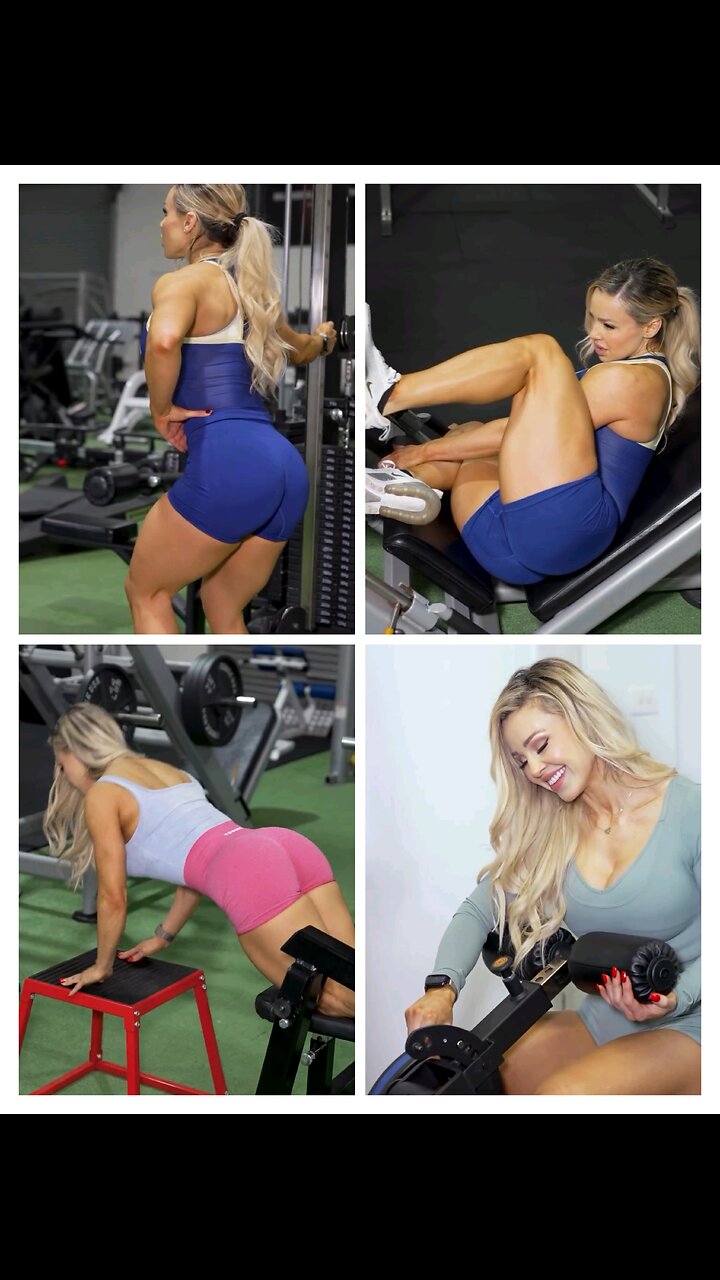 Hottest fitness Model || workout routine || fitness classes