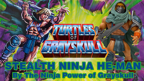 Stealth Ninja He- Man - Turtles of Grayskull - Unboxing & Review
