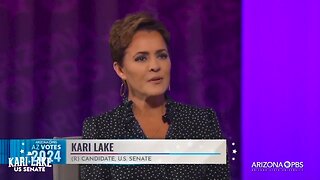 Kari Lake’s First Debate With Her Democrat Opponent Ruben Gallego… But He Didn’t Show Up!