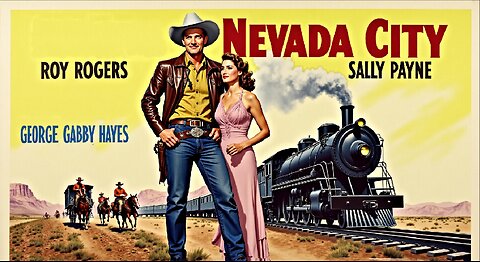 NEVADA CITY (1941) Roy Rogers, George 'Gabby' Hayes & Sally Payne | Western, Music, Drama | B&W