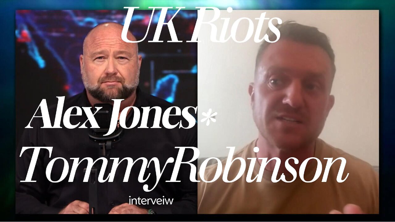 Tommy Robinson Reports on the UK Riots And the Replacement Muslim Invasion.