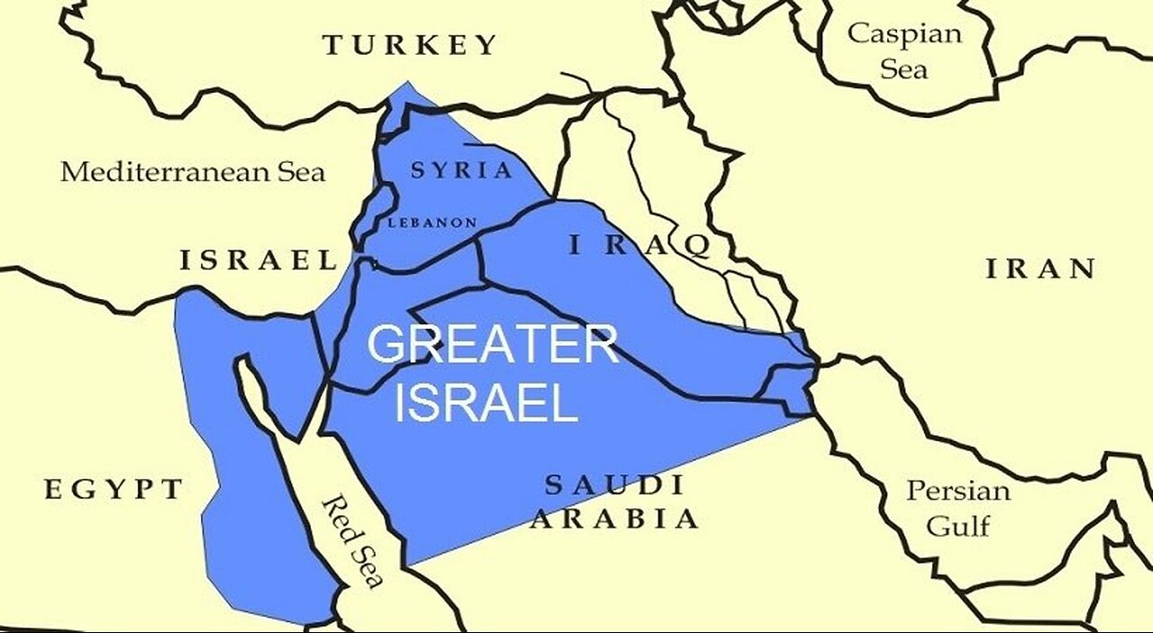 Greater Israel Explained: The Israeli plan to conquer the Arab world