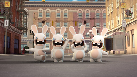 Rabbids are under Zombie attack!