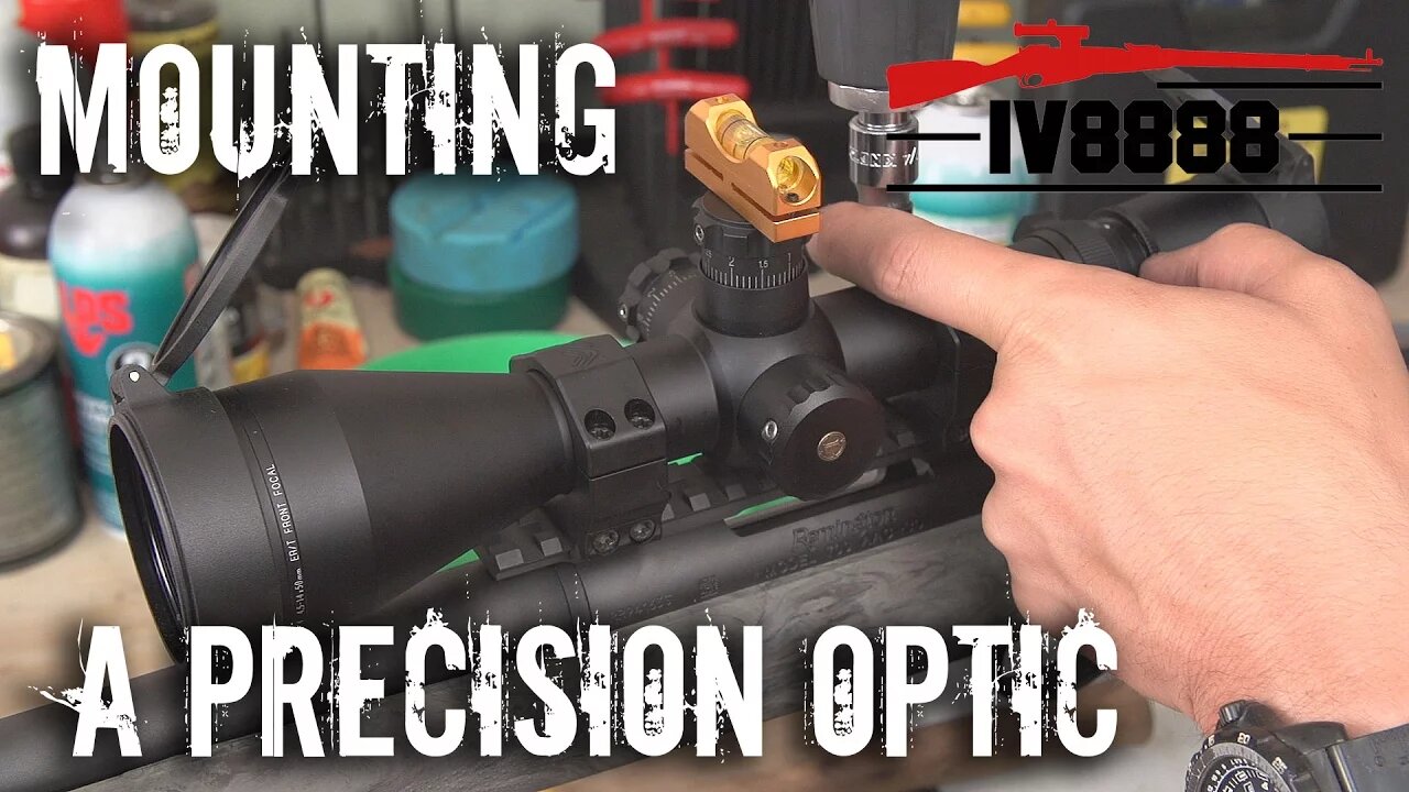 Scope Mounting with Precision Rings