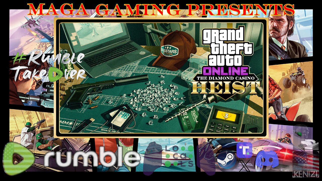 GTAO - Diamond Casino Heist: Saturday w/ GamingChad