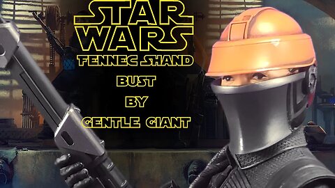 Star Wars Fennec Shand bust by Gentle Giant