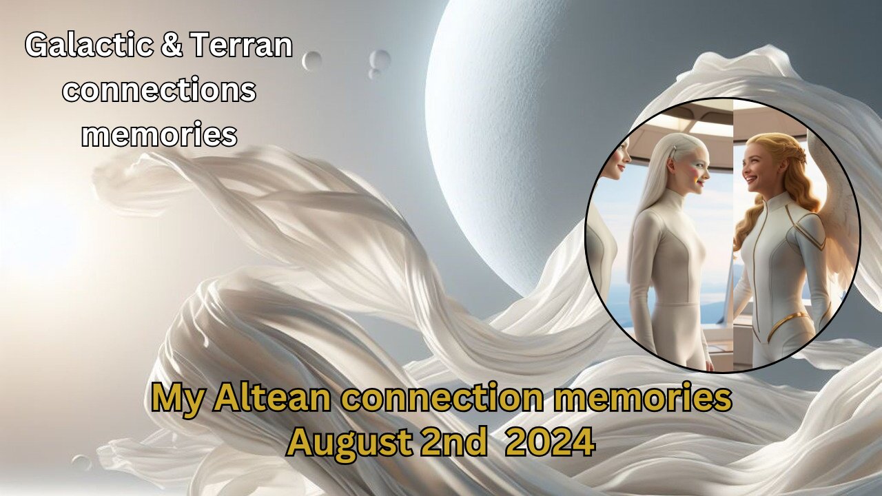 My Altean connection memories | August 2nd 2024 | Galactic & Terran connection memories