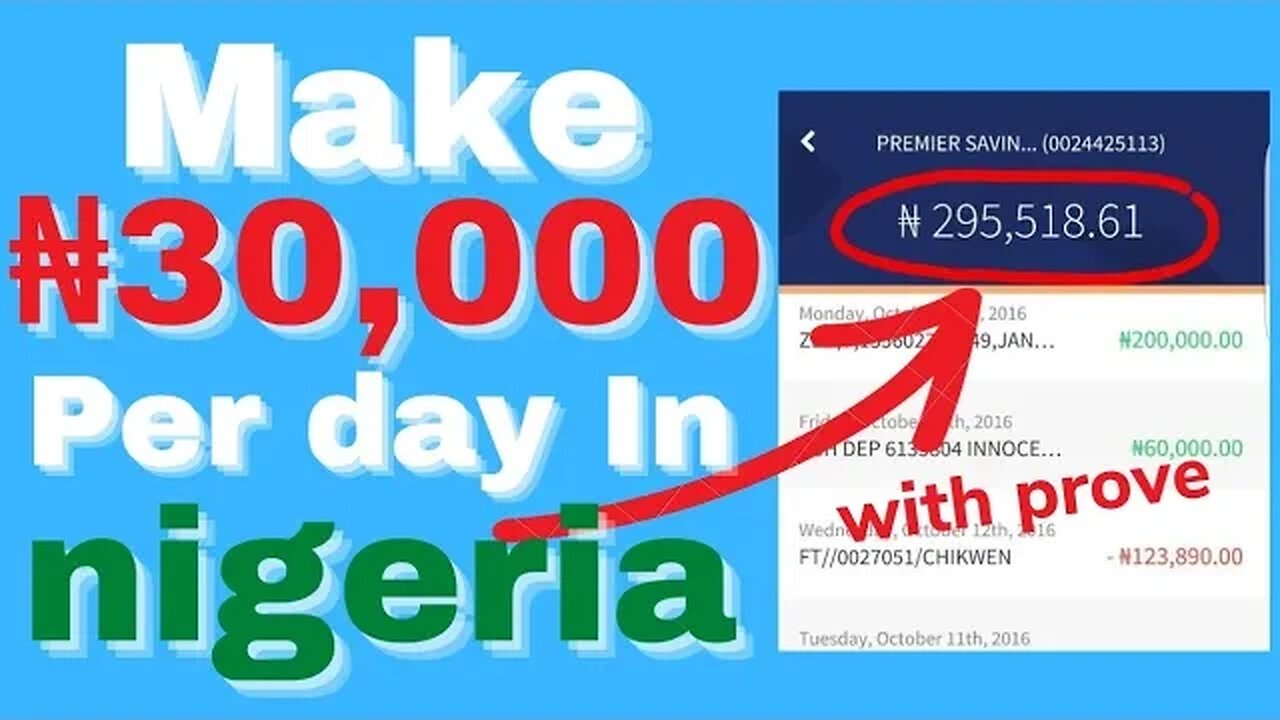 Make ₦‎30,000 daily in Nigeria ( how to make money online in Nigeria 2023) free method