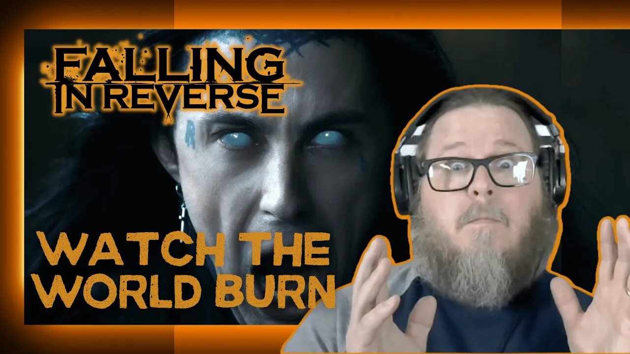 RONNIE RADKE - RAP GOD? FALLING IN REVERSE "Watch the World Burn" (REACTION)