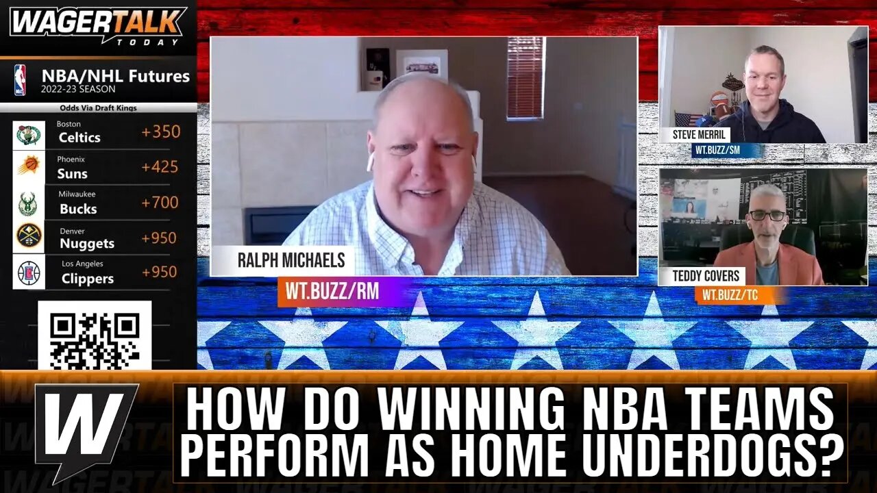 How Do Winning Teams Perform at Home as Underdogs? | Ralph Michaels NBA Chart and Data