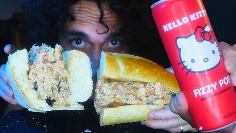 GIANT CRABBY SANDWICH * Japanese American * COOKBANG | Nomnomsamieboy